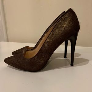 Donald Pliner DMSX pony hair pumps